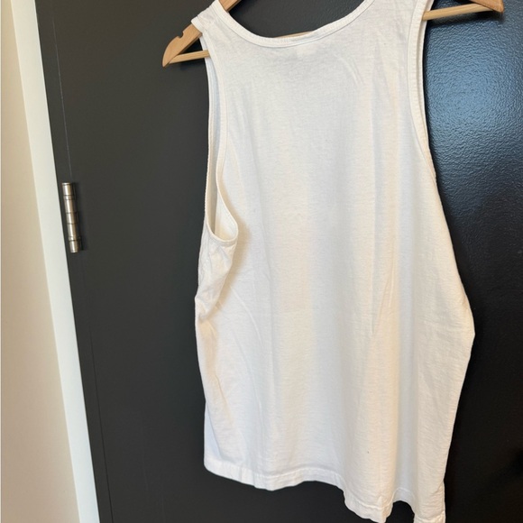 Maui and Sons VINTAGE L “Don’t mess with Texas” cotton White Tank - Picture 8 of 11